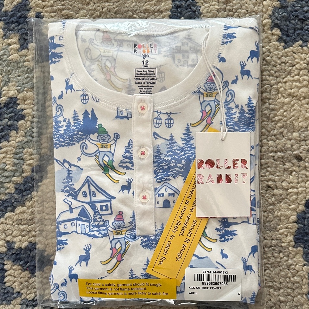 Roller Rabbit Kids Winter Wonderland Pajama Set